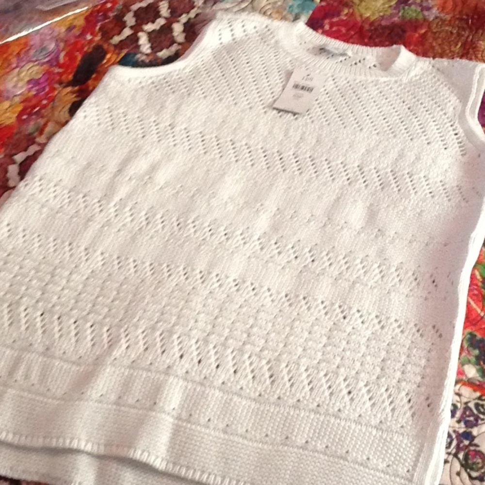 J. JILL💖DONATED💖NWT j. jill SPRING TOP-READ PLS - Picture 1 of 8